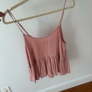 Forever 21 Elegant Pink Sleeveless Top